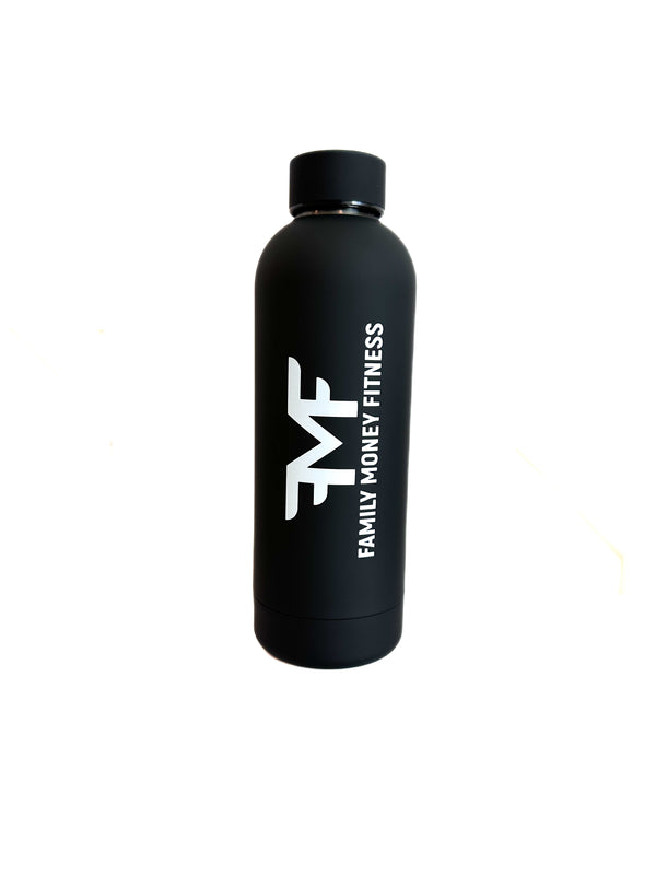 Black FMF Stainless Steel Drink Bottle