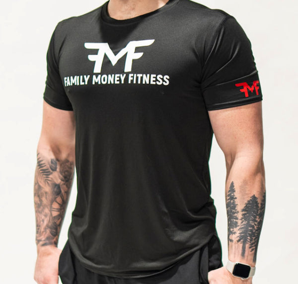 Black FMF Dry-Fit Athletic Shirt