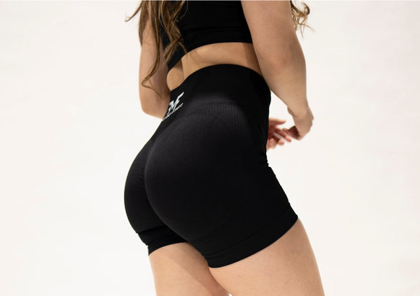 Black FMF Workout Shorts