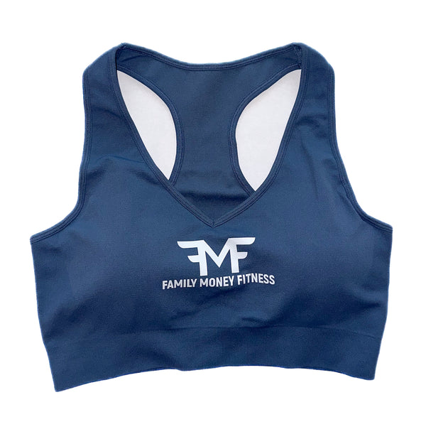 Blue FMF Workout Bra