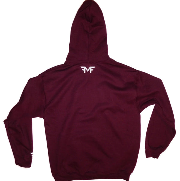 Wine/Burgundy Unisex Heavy Blend Hoodie